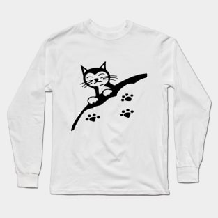 Smiling cat Long Sleeve T-Shirt